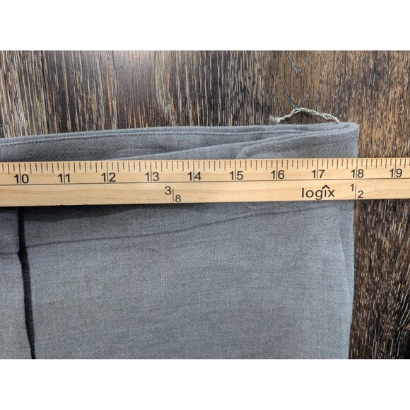 LOFT Marisa Trouser Pants Womens 10 Tall Gray Dress Slacks Work Career Stretch - Picture 3 of 7